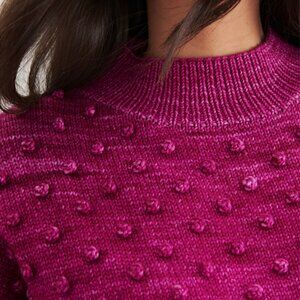 BNWT Misha & Puff fuschia popcorn pullover (3 - L/XL)